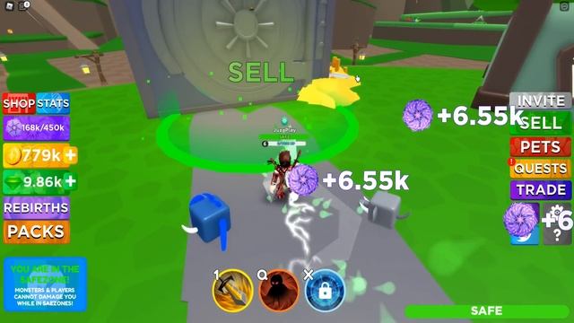 Максимальная прокачка в Монстер Квест Симулятор ROBLOX ! смотреть онлайн