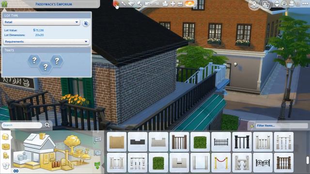 Sims 4 Business Rebuild Magnolia Promenade PaddyWack's Emporium смотреть онлайн