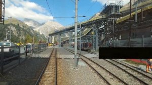 ★ 4K Samedan - Preda, Cargo train driver's view, Switzerland [10.2020]