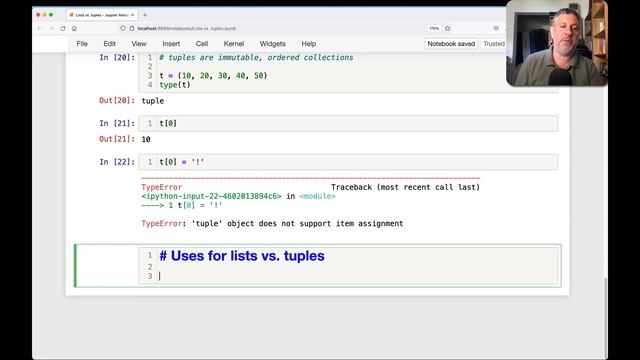 Python lists vs. tuples: When should you use each one? смотреть онлайн