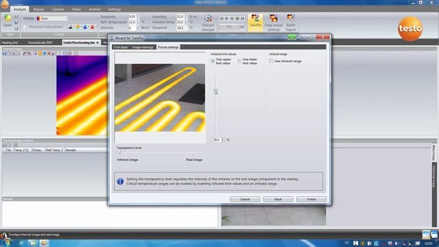 testo 875i - IR Soft Thermography Report смотреть онлайн