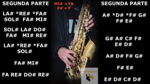 Gladiator - Now We Are Free Super NOTAS PARA SAXO