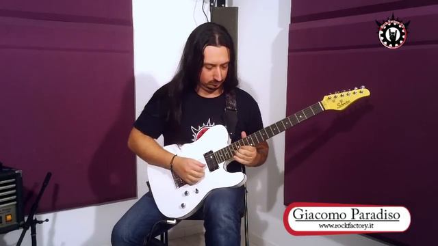 Giacomo Paradiso - Schecter PT impro B- Backing Track смотреть онлайн