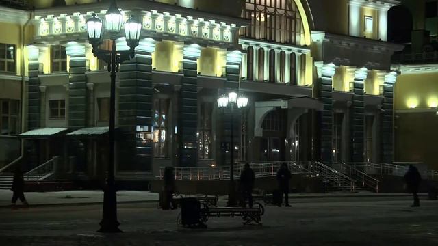 KRASNOYARSK RAILWAY STATION | КРАСНОЯРСКИЙ ЖЕЛЕЗНОДОРОЖНЫЙ ВОКЗАЛ