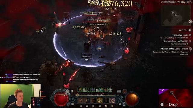 Upheaval Gameplay NMD's T100 - Ranged Barb in Action! Diablo 4 Season 2 смотреть онлайн