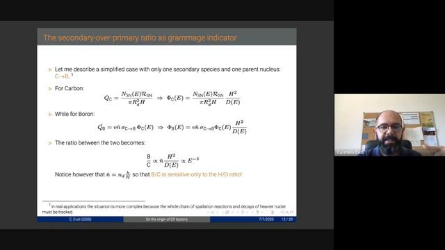 Carmelo Evoli, “Life and death of a cosmic particle in the Galaxy” смотреть онлайн