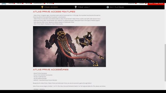Atlas Prime Access is here!!! (+Giveaway Info) смотреть онлайн