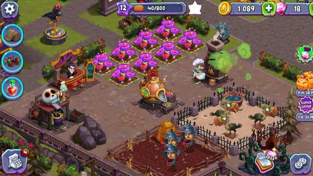 Halloween Farm: Family Story - Gameplay IOS & Android Part 6 смотреть онлайн