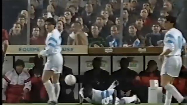 1990-91: Marseille V AC Milan (European Cup)