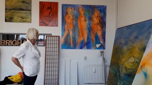Atelierbezoek aan kunstenares Brighart смотреть онлайн
