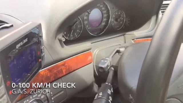 Mercedes E240 177 PS 0-100 & 0-60 Km/h Acceleration