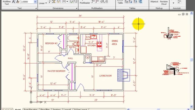 AutoCAD Tutorial - Using Annotation Scaling смотреть онлайн