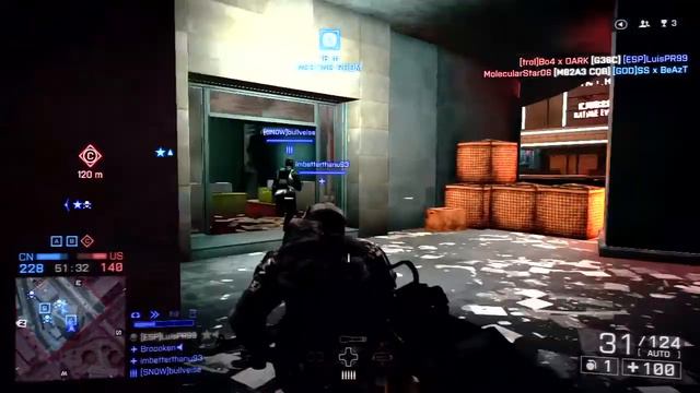 BattleField 4 Live Weapon Review (Sar-21) on Dawnbreaker (Domination) смотреть онлайн