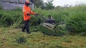 Покос травы мульчером, как избавиться от травы и бурьяна? Расчистка участка от густой растительност