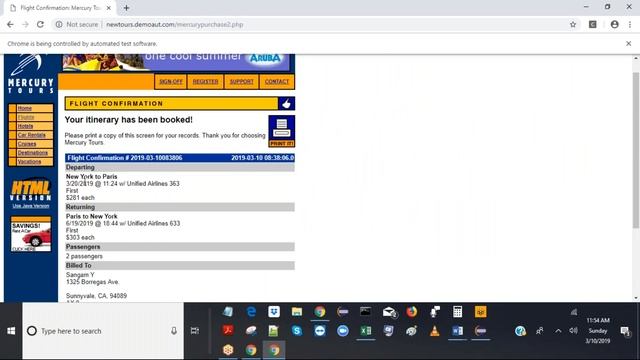 Selenium WebDriver | Flight Reservation Application Summary | Property Utilities смотреть онлайн
