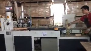 Линия деревообработки. Автоматический шипорезный станок + автоматическая линия сращивания по длине