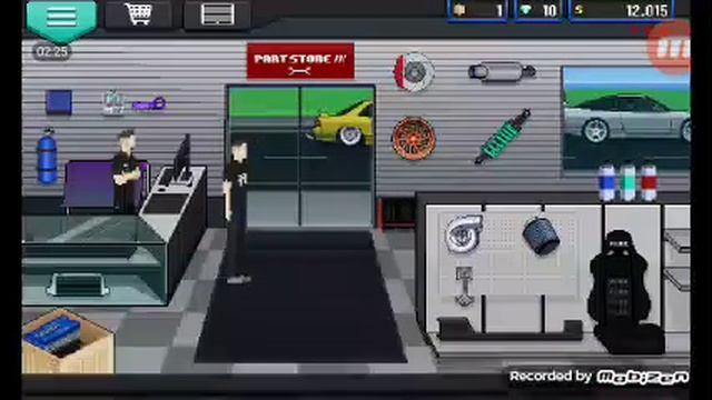 Играем в Pixel Car Racer/Основы/Первый запуск/Первая прокачка смотреть онлайн