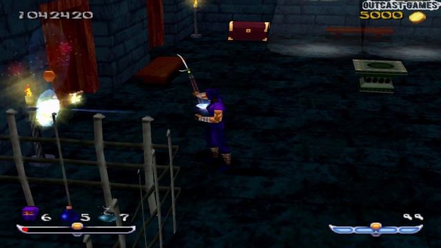 Ninja - Shadow of Darkness :: PSOne :: Прохождение :: АДСКАЯ ТУРЕЛЬ :: #4 смотреть онлайн
