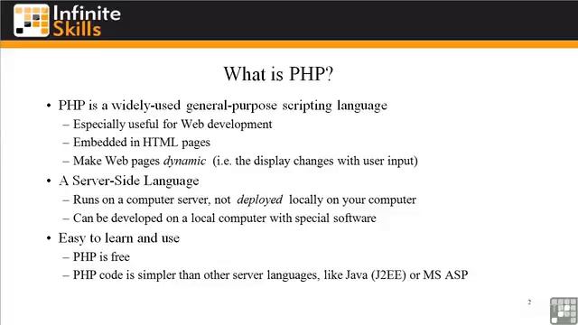 Learning Dynamic Website Design - PHP MySQL and JavaScript смотреть онлайн
