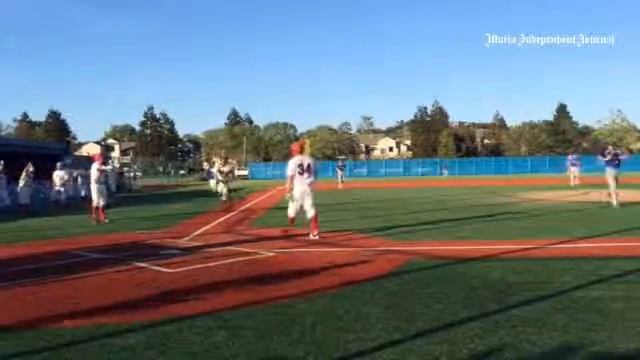 The always-dramatic walk-off walk gives Tam a 4-3 win against Terra Linda. #MarinBaseball смотреть онлайн