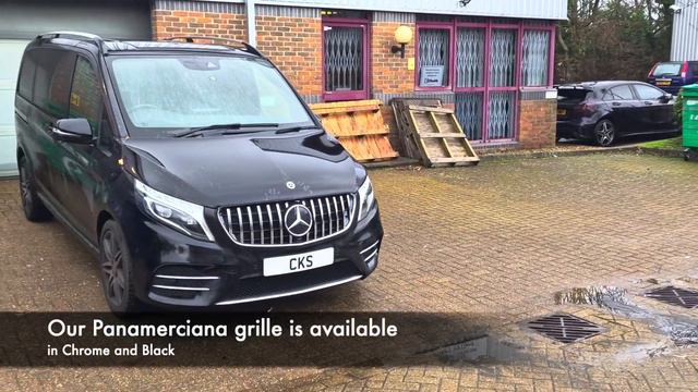 W447 V Class Panamericana GT grille Facelift models from CKS Performance смотреть онлайн