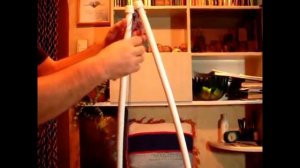 СНЕГОСТУПЫ  Как я оплетаю каркас снегоступов веревкой