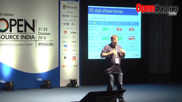 Open Source India: talk by Bruno Lowagie смотреть онлайн