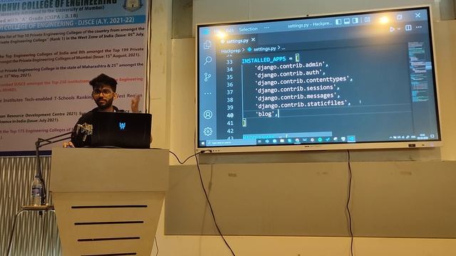 HackPrep 3.0 Backend Workshop | Python and Django (Part - 3/3) смотреть онлайн