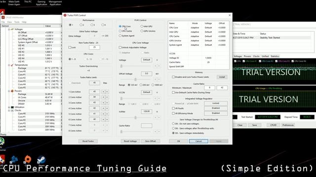 CPU Performance Tuning Guide _ Featuring an i7 9750h! смотреть онлайн