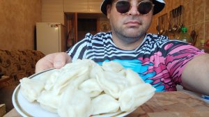 МУКБАНГ ВАРЕНИКИ с картошкой/ОБЖОР завтрак