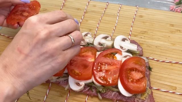 Alle Gäste fragten nach einem Rezept für leckeres und saftiges Fleisch смотреть онлайн