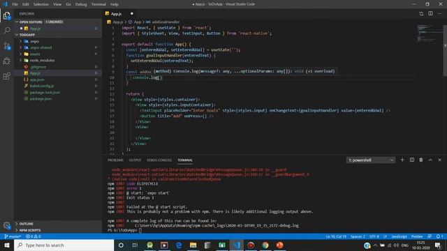 React Native Tutorial - 8: States and Events смотреть онлайн