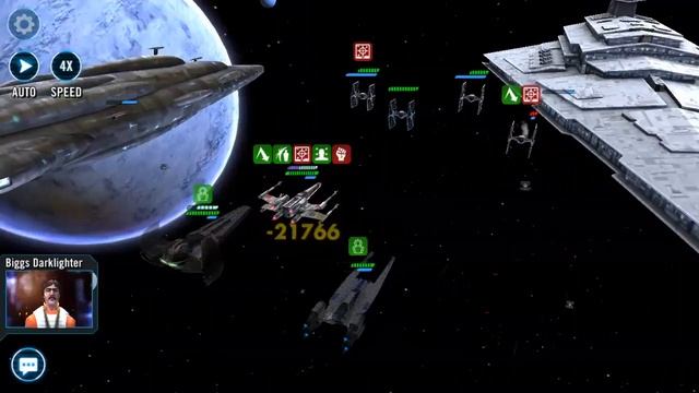 Fleet battle 5E normal. 3 stars. Akbar Capital ship. смотреть онлайн