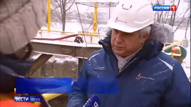 Кутузовский газопровод прокладывают под руслом реки смотреть онлайн