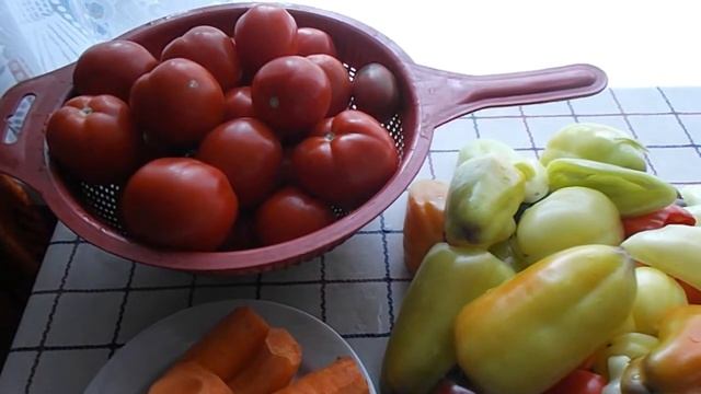 ЛЕЧО с Болгарским перцем .Заготовки на Зиму. смотреть онлайн