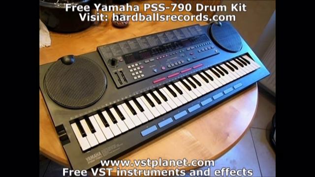 Yamaha PSS-790 Drum Kit - Free sample pack смотреть онлайн