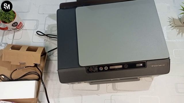 Unboxing and details Review HP smart tank 500 series printer PART1 смотреть онлайн