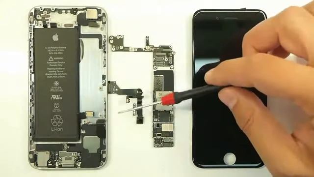 Часть 1 не работает фронтальная камера и датчик света на iPhone 6 обзор, замена своими руками, айфо смотреть онлайн