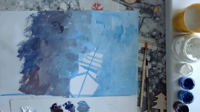 Мастер класс Военныи корабль