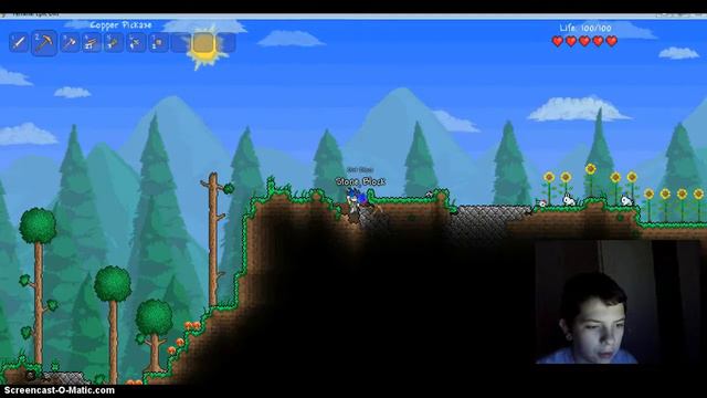 Terraria: Part 1: The Demonic Bow. смотреть онлайн