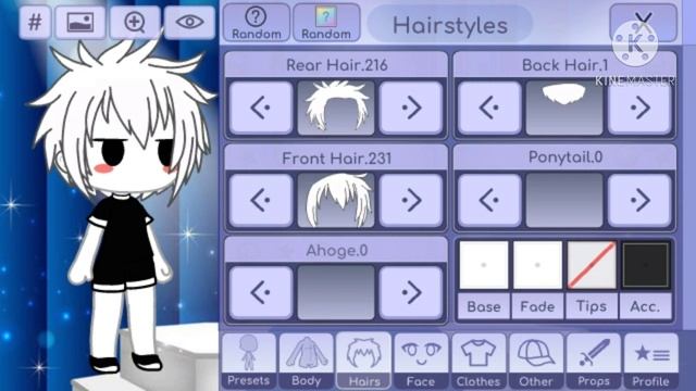 Пять идей для причёсок мужских ос в гача лайф/gacha life смотреть онлайн