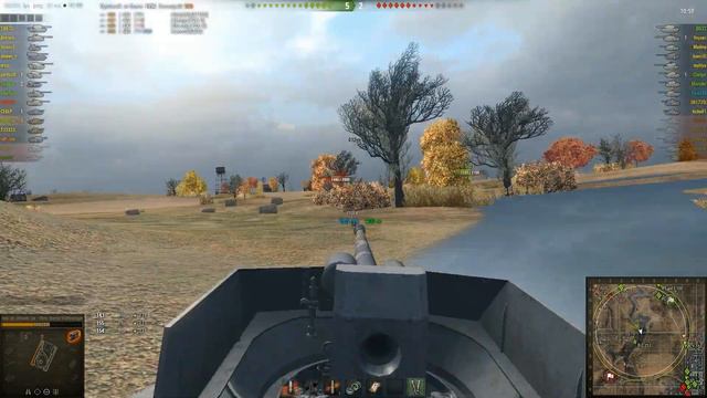 WorldOfTanks Взвод пт нагибает хорошая позиция смотреть онлайн