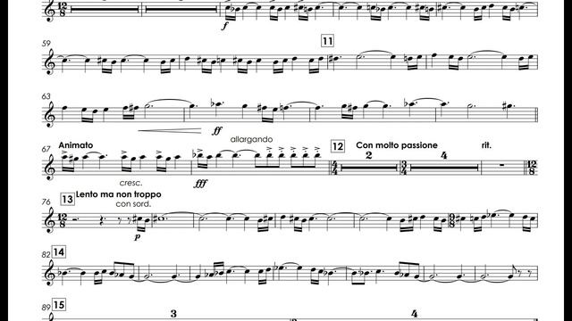 E.Tamberg - Trumpet Concerto - T.Dokshizer trumpet Bb смотреть онлайн
