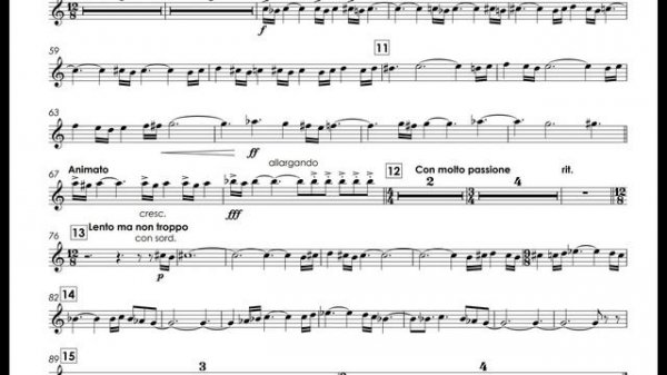 E.Tamberg - Trumpet Concerto - T.Dokshizer trumpet Bb