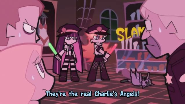 One of my favourite scene of Panty and Stocking смотреть онлайн