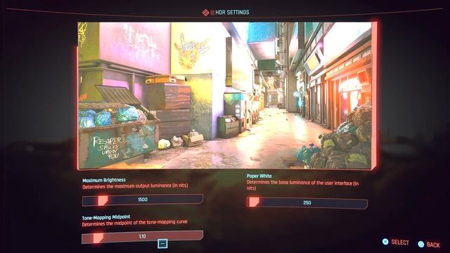 Cyberpunk 2077 - Adjusting HDR Settings смотреть онлайн