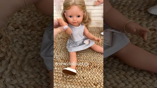 Кукла Manolo Dolls виниловая LEYRE 43см смотреть онлайн