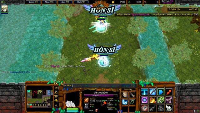 Warcraft III【 ĐẤU LA ĐẠI LỤC 】SỨC MẠNH CỦA ĐÁI MỘC BẠCH, MAP CANH CỔNG смотреть онлайн