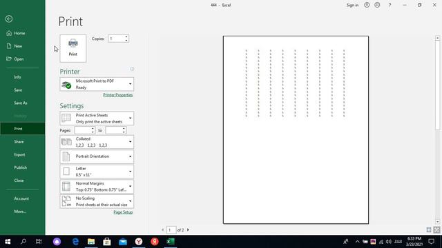Excel print смотреть онлайн