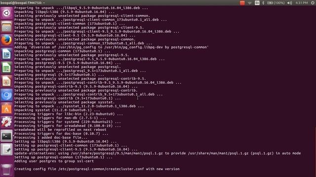 Installation of postgresql in ubuntu 16.04 смотреть онлайн